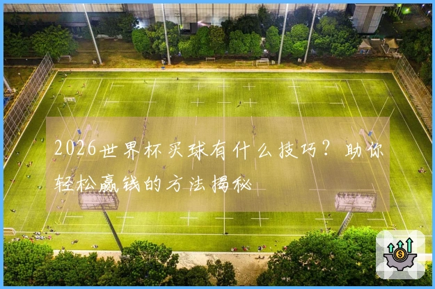 2026世界杯买球有什么技巧？助你轻松赢钱的方法揭秘