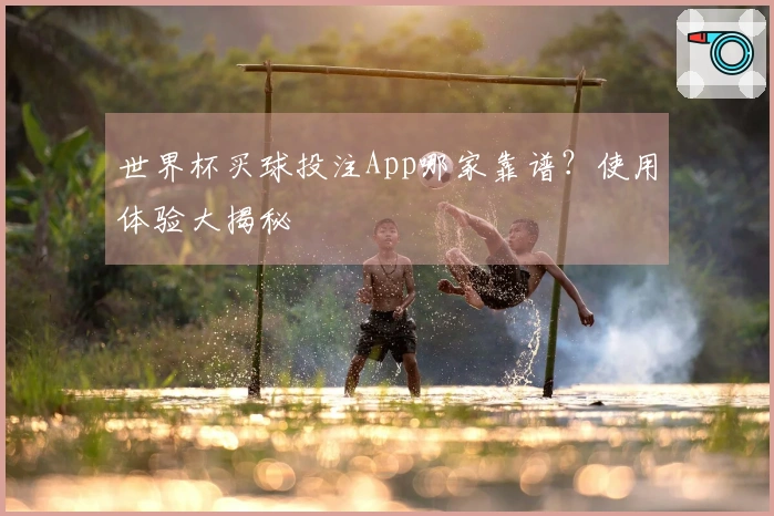 世界杯买球投注App哪家靠谱？使用体验大揭秘